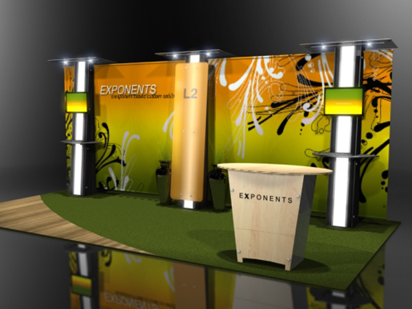 10' x 20' Exponents l2 10x20 Display